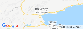 Balykchy map